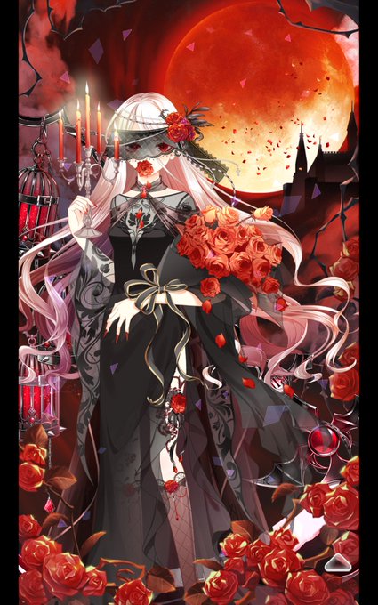 赤黒コーデのtwitterイラスト検索結果