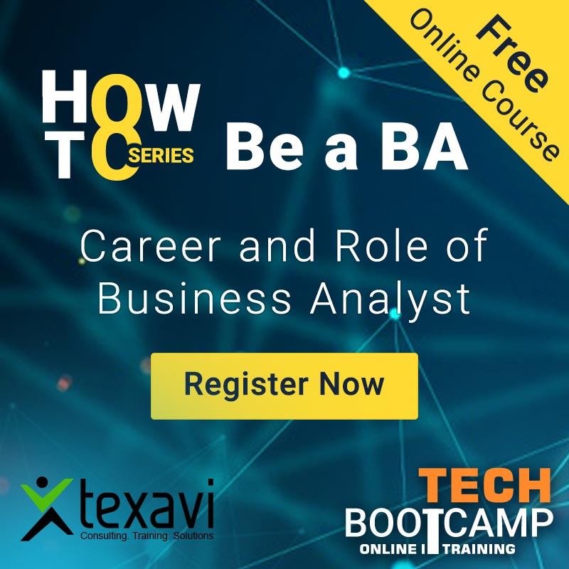 texavi1's tweet photo. There’s still time to register for @texavi1free online course on "How to be a BA - Career &amp; Role of Business Analyst"
https://t.co/tQN3BAI9Yr
#ba #businessanalyst #elearning #zoom #onlinecourse #certification #technology #analyst #RegisterNow #agile #businesstips #training #iiba https://t.co/mrcXnisYhJ