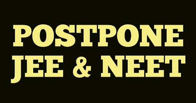anilpharesha60's tweet photo. Almost all the states are in favor of POSTPONEMENT of NEET and JEE exam @DrRPNishank and @narendramodi ji. So, please POSTPONE the NEET and JEE exam.
#MODIJI_POSTPONEJEENEET https://t.co/sr6xNP13yf https://t.co/APCy2MyyI7