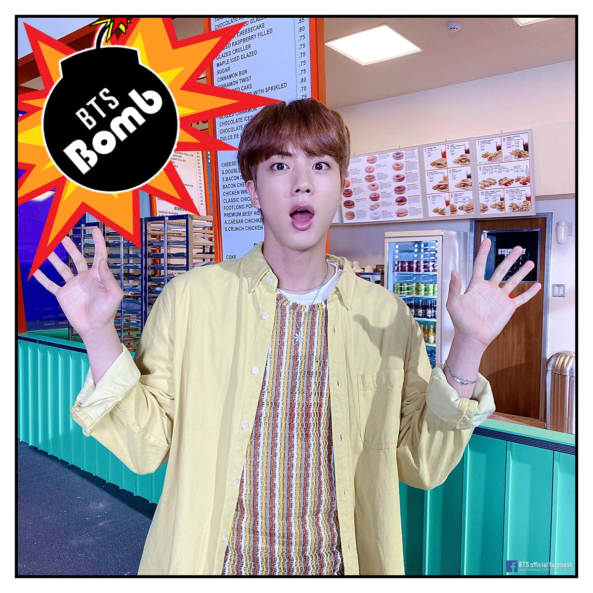 BTS emoticON 2 - JIN #방탄소년단    #BTS    @BTS_twt