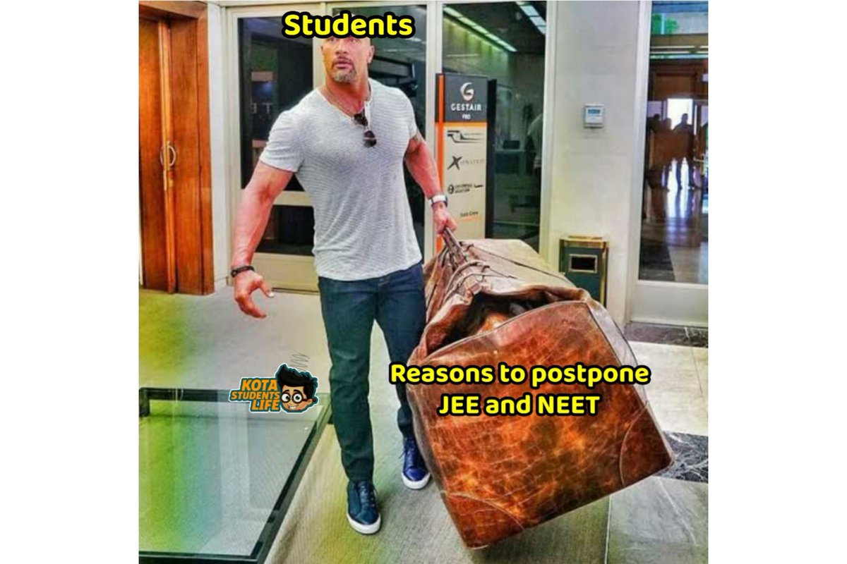 kota__life's tweet image. Government doesn&apos;t have valid reasons to conduct exams 

Please
#MODIJI_POSTPONEJEENEET