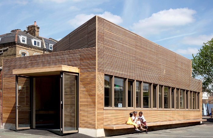 Architects reveal how their collaborations with engineers on low-carbon builds have unlocked a world of design possibilities: architecture.com/knowledge-and-…

📷: <a href="/AY_Architects/">AY Architects</a> for Eleanor Palmer Primary School © Nick Kane.