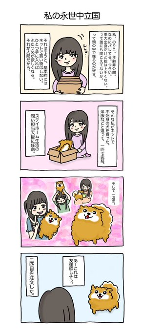 私の飼ってる不死身の犬、コンソメとしらたきの話を描きました。つづく。
#コンしら 