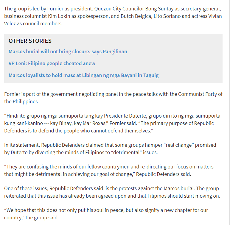 The Republic Defenders led by  #BokbokCalida called for national unity arguing that the issue was a close case, move on na daw.  #NeverAgain  #NeverForget  #MarcosMagnanakaw https://www.gmanetwork.com/news/news/nation/590330/new-group-republic-defenders-nbsp-calls-for-forgiveness-nat-l-unity-amid-marcos-burial-issue/story/