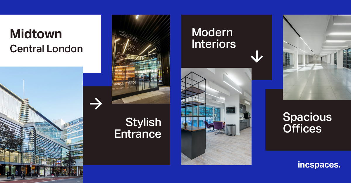 incspacesuk's tweet photo. Check out our London Midtown location. ➡️

Get in touch with us as sales@incspaces.co.uk to book a tour of our spaces.

#Midtown #LondonCity #EastLondon #WestLondon #CentralLondon #LondonLife #London #Holborn #ChanceryLane #Yahoo #Skype #OfficeToRent #SpaceToRent https://t.co/pRCCg9faJB