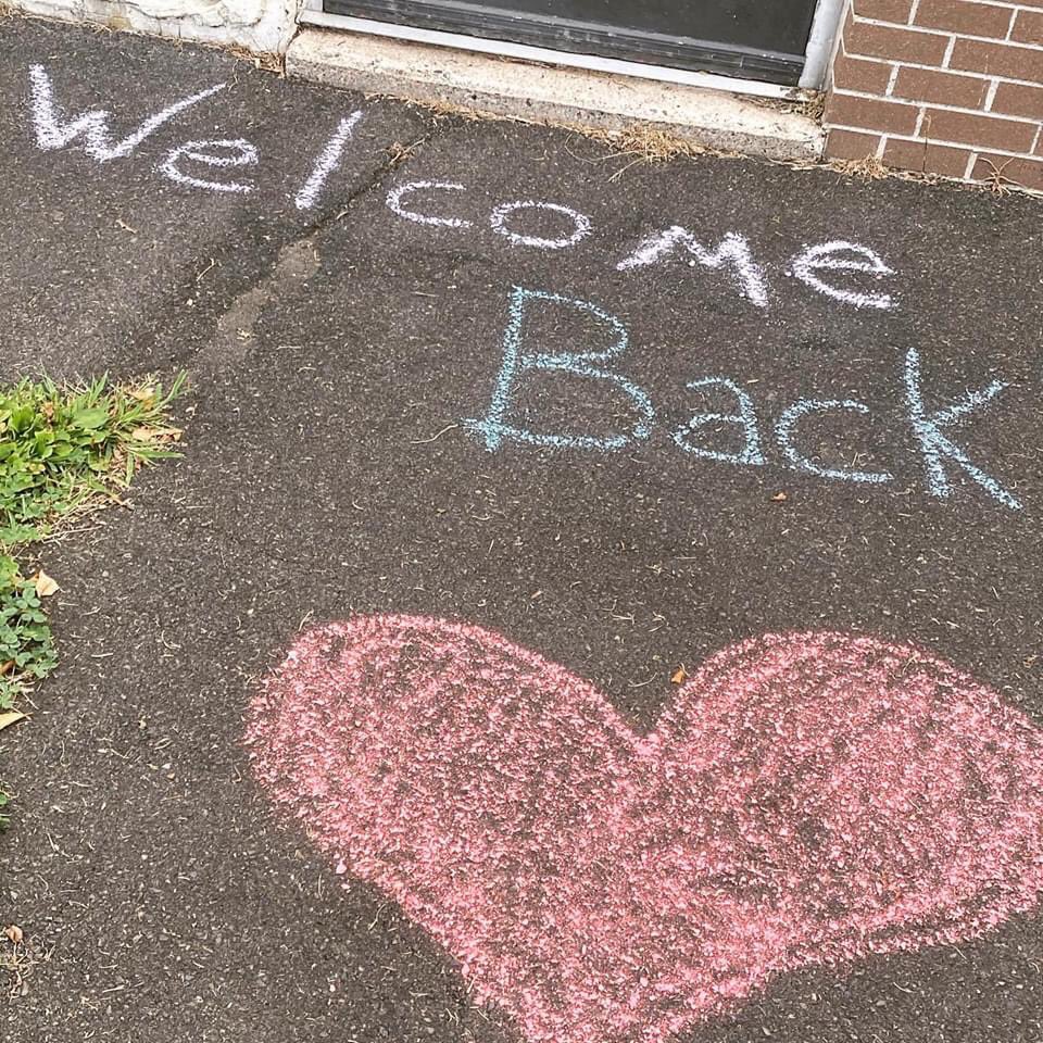 CBDoyleElem's tweet photo. We are excited to welcome back our teachers and staff today! Thank you to our community for the warm welcome messages at Doyle! Be the one…Together we will soar!💙🦅#CBSDPROUD https://t.co/KeXqNpPsDO
