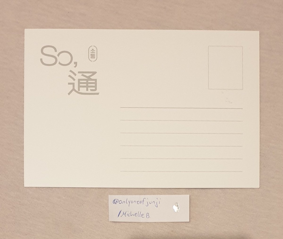 onlyoneofjunji's tweet photo. #WTS
N.Flying - So 通 COMMUNICATION MyMusicTaste
• Group MMT postcard
-> 4€
📍🇩🇪
WW ✔
#NFlying #NFlyingphotocard #NFlyingWTS https://t.co/qqbwHfuYoW