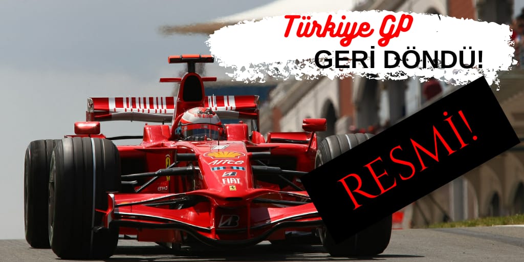 🚨 Resmi: F1, 🇹🇷 Türkiye'ye geri dönüyor!

Formula 1 yönetimi, 2020 🇹🇷 Türkiye Grand Prix'sinin 13-14-15 Kasım tarihleri arasında gerçekleştirileceğini açıkladı!

Türkiye böylelikle 2011 yılından sonra ilk kez F1 takvimine geri dönecek.

Gözümüz aydın! #F1 #TurkishGP