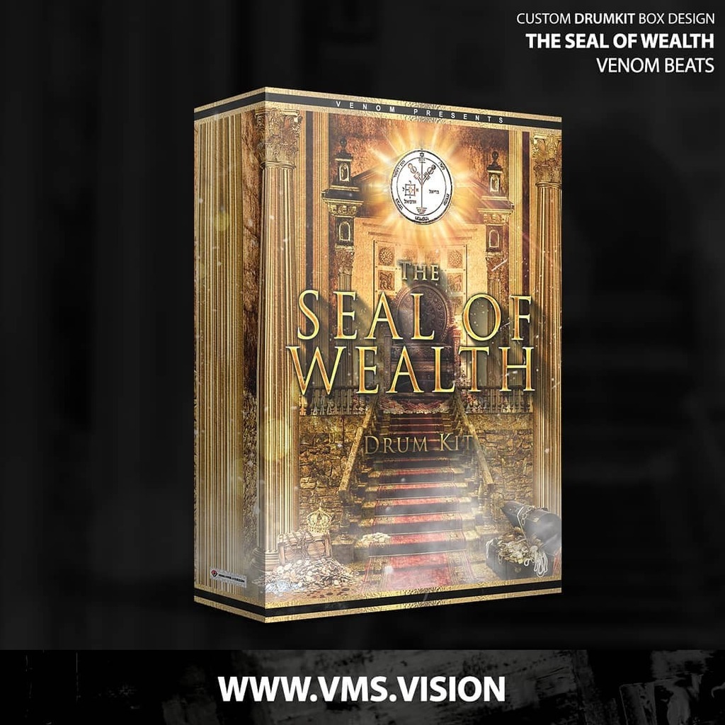 XLayvision's tweet image. The Seal of Wealth - Custom Drumkit Box Design for Venom Beats

#seal #wealth #rich #gold #temple #throne #money #drumkit #drumkitdesign #drumkitcover #cover #coverdesign #coverart #customdesign #designer #gfx #graphicdesign #vms instagr.am/p/CET0vPmCnTm/