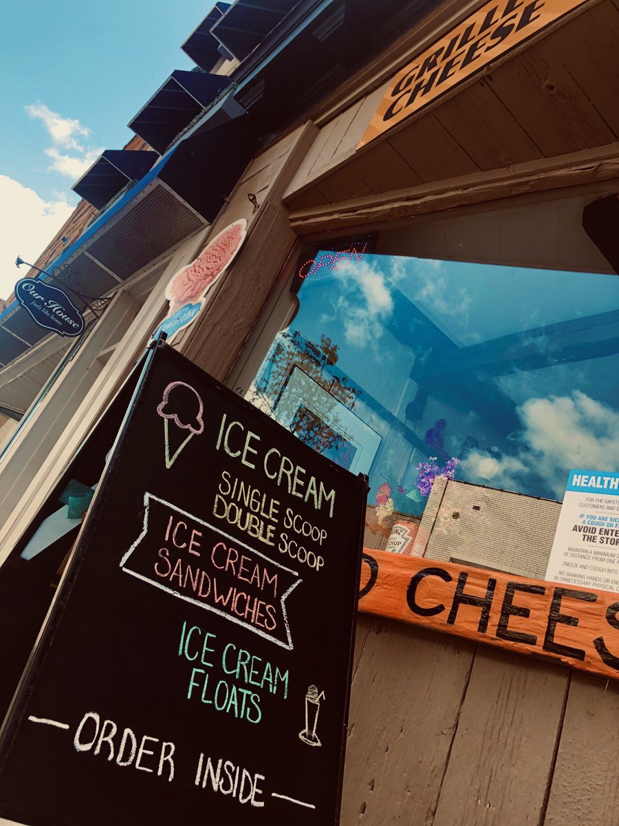 #IceCream #grilledcheese #love