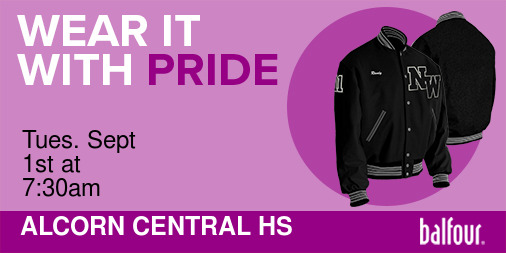 ScholasticMSTN's tweet photo. Alcorn Central HS Letter Jacket info will be given out tomorrow! Order day is 9/1 at 7:30am. https://t.co/kfkU937PNA