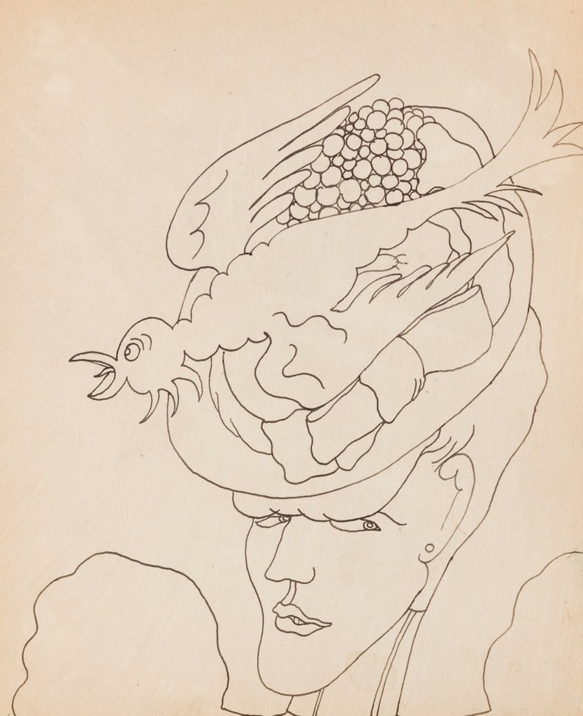 OlympiaAuctions's tweet photo. A selection of drawings of costume designs by Jean Cocteau (1889-1963)  including 'Jean Marais sleeping'  estimated at £1,500 - £2,000.  Cocteau was a French poet, librettist, novelist, artist, actor and film director. #JeanCocteau #picturesauction https://t.co/Ftm3TGkWa9