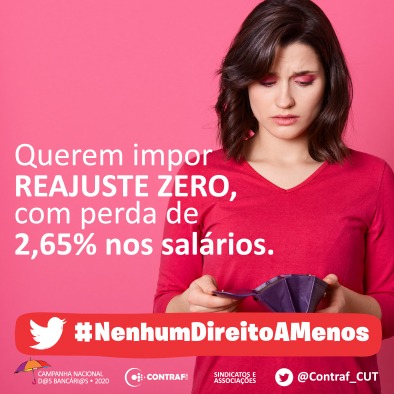 Os bancos começaram dizendo que dariam reajuste zero, sem aumento real, cancelariam a 13ª cesta e reduziriam a PLR, entre outros retrocessos. #QueroPropostaDecente @Febraban @Itau <a href="/BancodoBrasil/">Banco do Brasil</a> @Santander_br <a href="/Caixa/">CAIXA</a> <a href="/Bradesco/">bradesco</a>