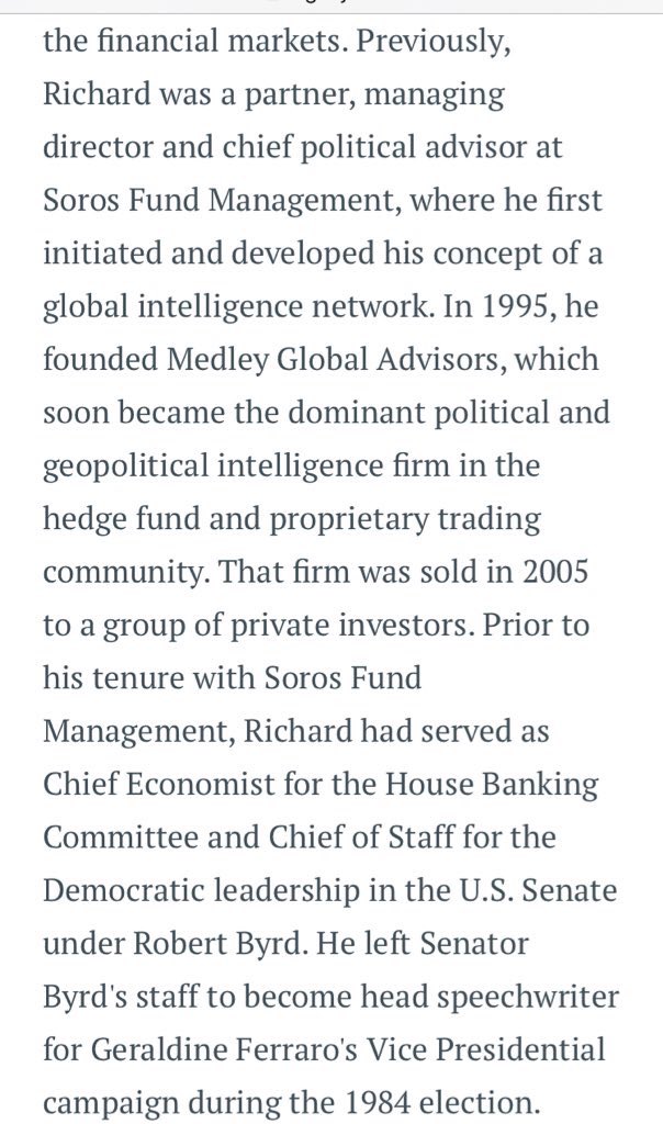 5) As Dorinda put it- her daughter, Hannah, knew Hillary since she was little. Seriously- the circles she runs in... Richard worked with Dems in politics, too  #RHONY  #Dorinda  #DorindaMedley  #Democrats  #Clinton  #HillaryClinton  #CFR  #Soros