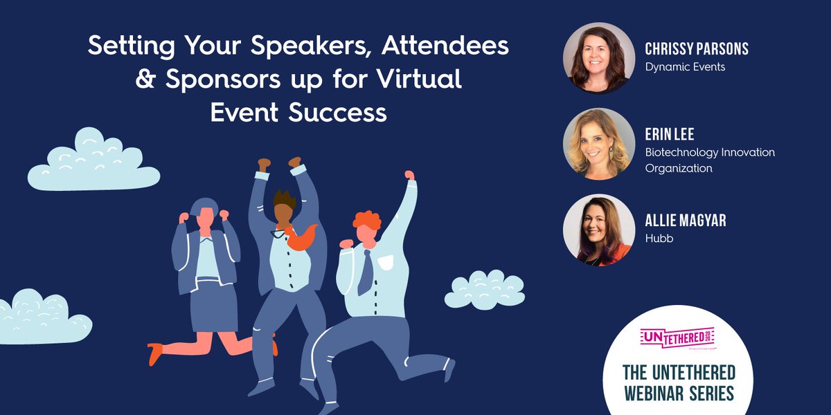 If you haven’t already, go register for the webinar I’m speaking in tomorrow at 11am PST. We’ll show you how to prepare your virtual event speakers and audience so they can make the most out of your event. Register now: bit.ly/2EUdGLb #virtualevents #eventprofs