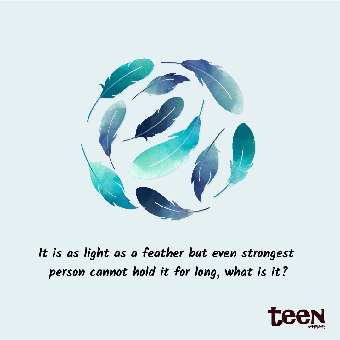 How long could you hold it for? 😷😤

#TeenCommunitymag #ChildrensCommunityMagazine

#TeenCommunity #riddle #TuesdayTrivia #BrainDrain