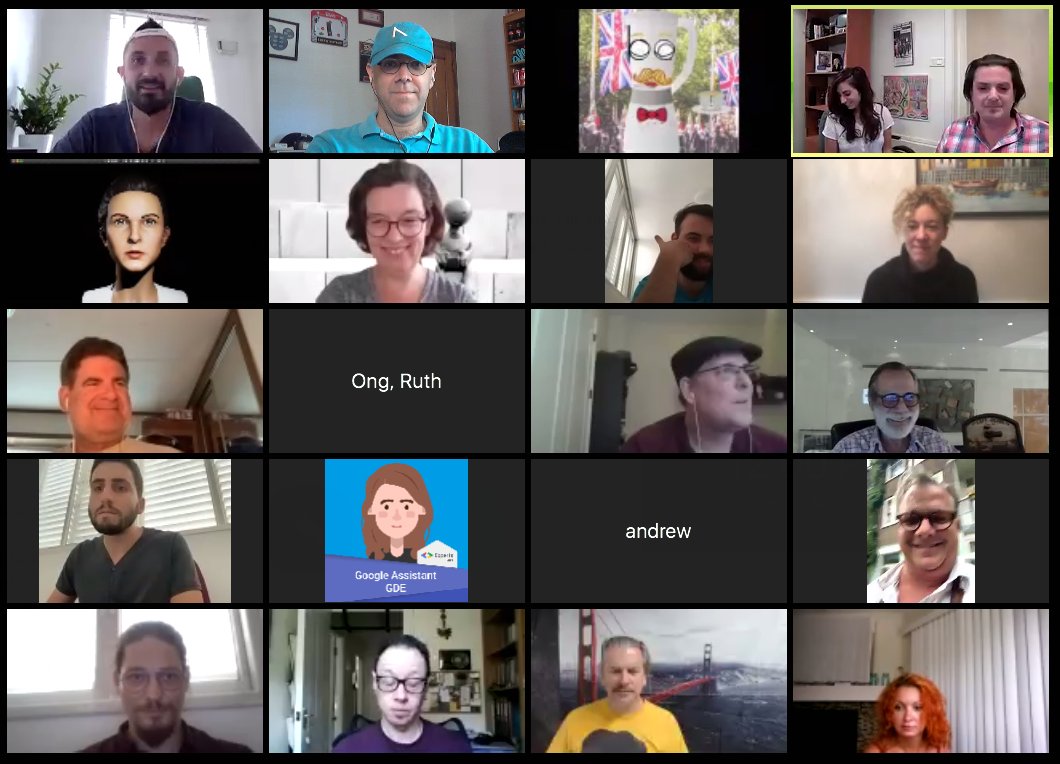 On  @voicelunch today we& #39;re chatting with  @CoCoHub_ai and some of their bots.They just shared their vision for AI for cars: - "A friend on the road"- Your car& #39;s personality reflects how you want it to be, it& #39;s name, etc