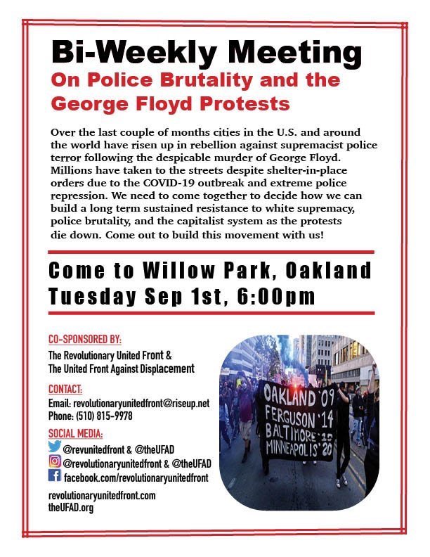 Police Brutality Meetup @ Willow Park