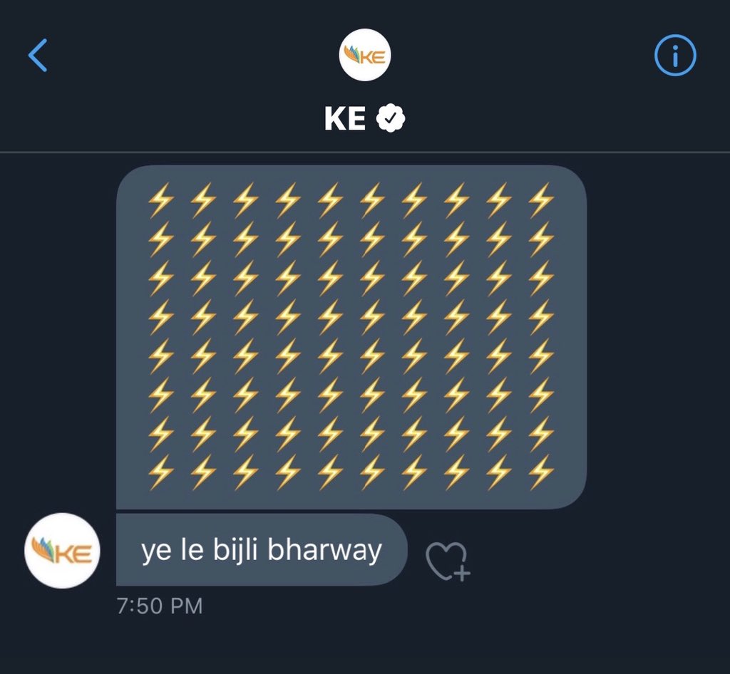 TheUmarAhmed's tweet photo. wtf is wrong with k electric https://t.co/Zx63Wk78MC