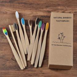 Bamboo toothbrush! You can get them on amazon for super cheap, and the handles are compostable!