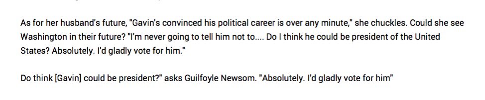 Kimberly Guilfoyle may have warned at the RNC that “the socialist Biden-Harris future for our country” would look like that flaming dump of a state California (run by none other than her ex Gavin Newsom), but back in ‘04 she wanted to see Newsom as president: