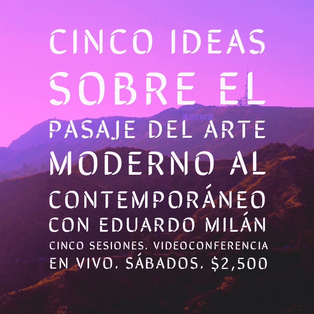 AticoPent's tweet photo. En septiembre, el poeta y ensayista uruguayo Eduardo Milán, estará con nosotros para compartirnos una serie de cinco conferencias sobre el Pasaje del arte moderno al contemporáneo… https://t.co/Q00toKiY8l