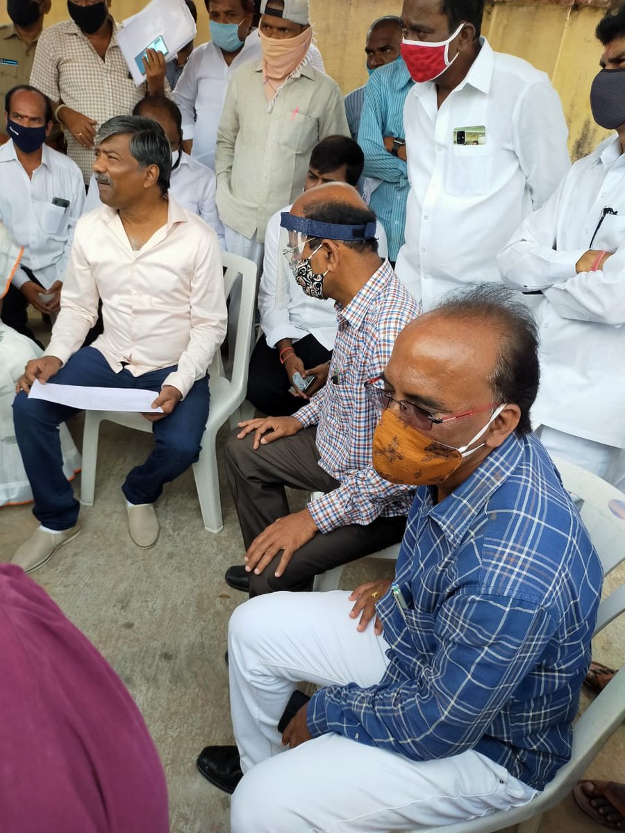 Hmwssb@online Sir, Attending padayathra along with Hon'ble Dy Speaker Sri T.Padma Rao goud sab at Addagutta area under Marredpally Section, Dn.7.