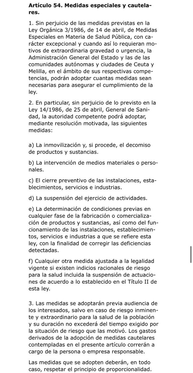 2) Aquí tenéis lo que dicen sobre esto.Foto 1: Ley 14/1986, 25 abrilFoto 2: Ley Orgánica 3/1986, 14 abrilFoto 3: Ley 33/2011, 4 octubreComo veis, párrafos genéricos, demasiado amplios e inconcretos como para poder afirmar con ROTUNDIDAD qué se puede y qué no se puede hacer.