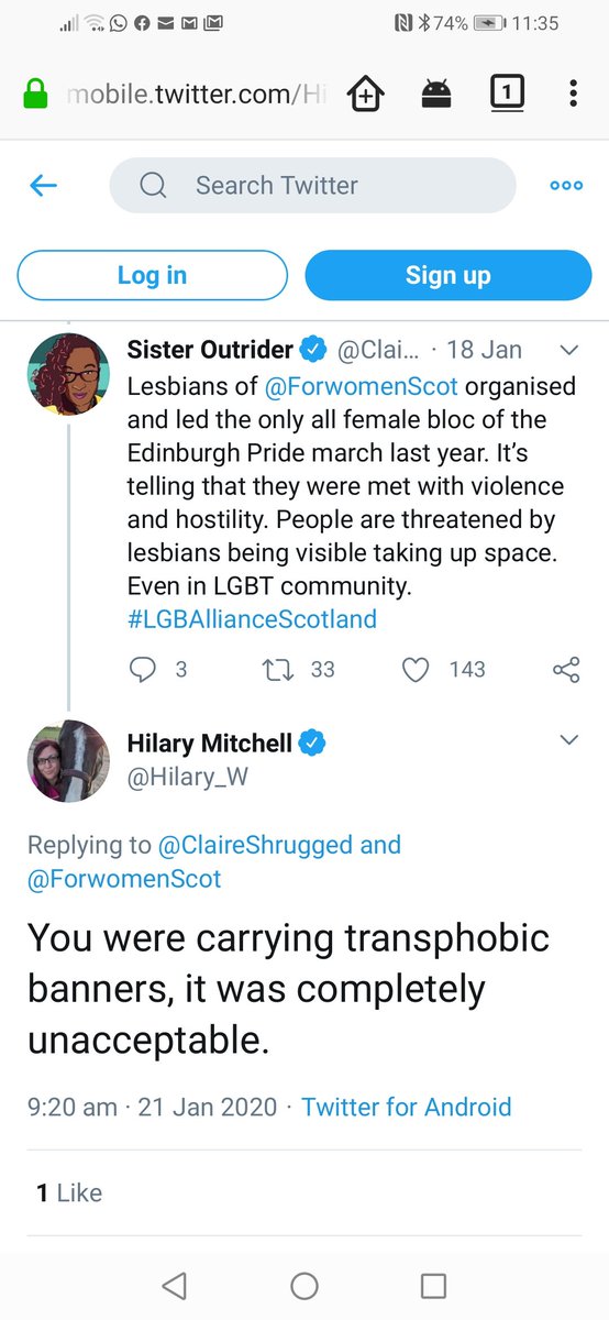 It could be, of course, that even Hilary is aware that had she accused any group of this in her “news” site, her employers might have lacked funds to cover the ensuing libel case.She also failed to report on the "lesbians attack NB child" story that she also made up.