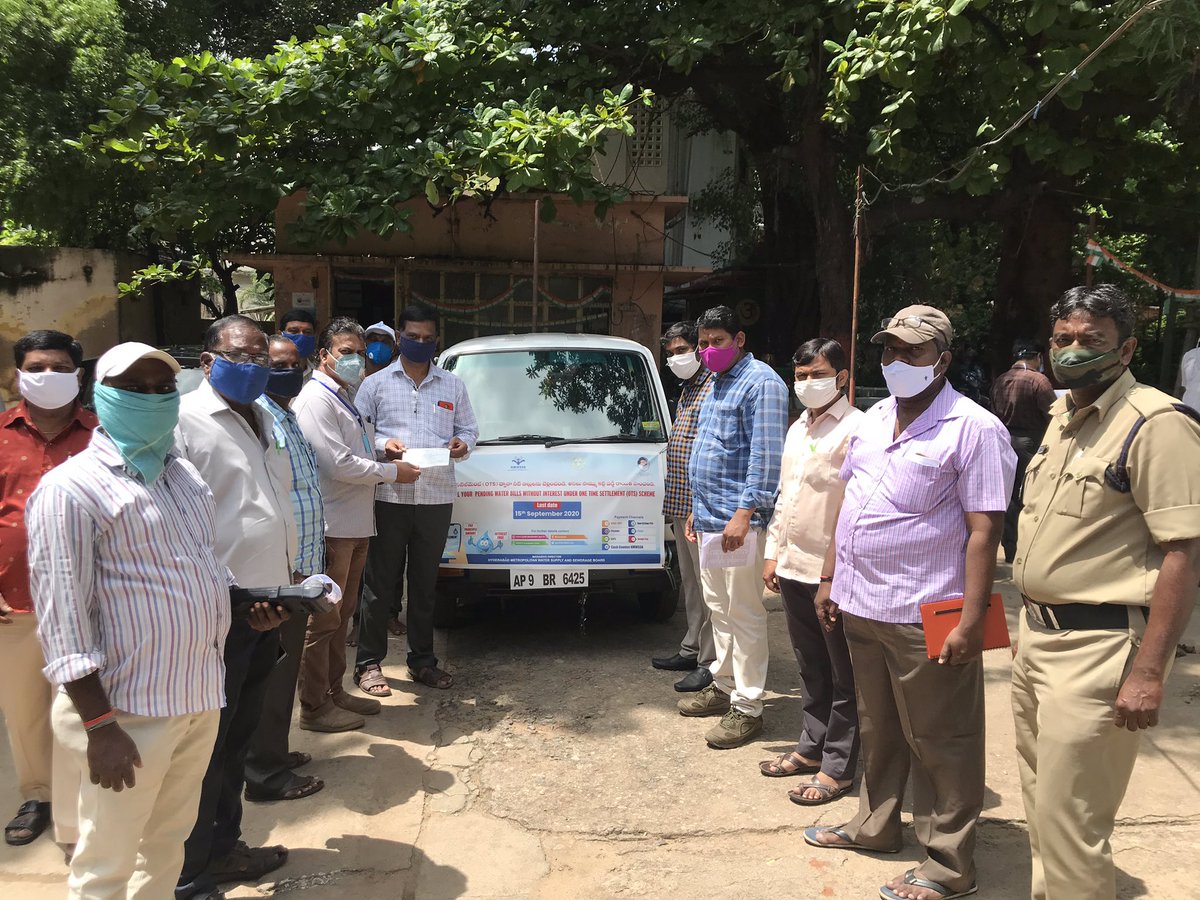 Dy.GM(E),Narayanaguda (@hmwssbdgmnrygda) on Twitter photo <a href="/HMWSSBOnline/">HMWSSB</a> <a href="/hmwssbcgmomc3/">P Anand Naik - CGM, O&M Circle III, HMWSSB</a> <a href="/MDHMWSSB/">K Ashok Reddy, IAS</a> <a href="/KTRTRS/">KTR UPDATES</a> <a href="/KTRoffice/">Office of KTR</a> sir One Time Settlement (OTS) Scheme Mobile van started from Narayanaguda Division for announcement purpose and as well as collecting money at door step of the consumer under Narayanaguda Subdivision <a href="/HMWSSBOnline/">HMWSSB</a> <a href="/hmwssbcgmomc3/">P Anand Naik - CGM, O&M Circle III, HMWSSB</a> <a href="/MDHMWSSB/">K Ashok Reddy, IAS</a> <a href="/KTRTRS/">KTR UPDATES</a> <a href="/KTRoffice/">Office of KTR</a> sir One Time Settlement (OTS) Scheme Mobile van started from Narayanaguda Division for announcement purpose and as well as collecting money at door step of the consumer under Narayanaguda Subdivision