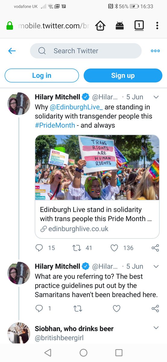 Many also felt they contravened Samaritans guidelines on reporting suicide in a piece on transgender people and Pride - including those who agreed with the article.