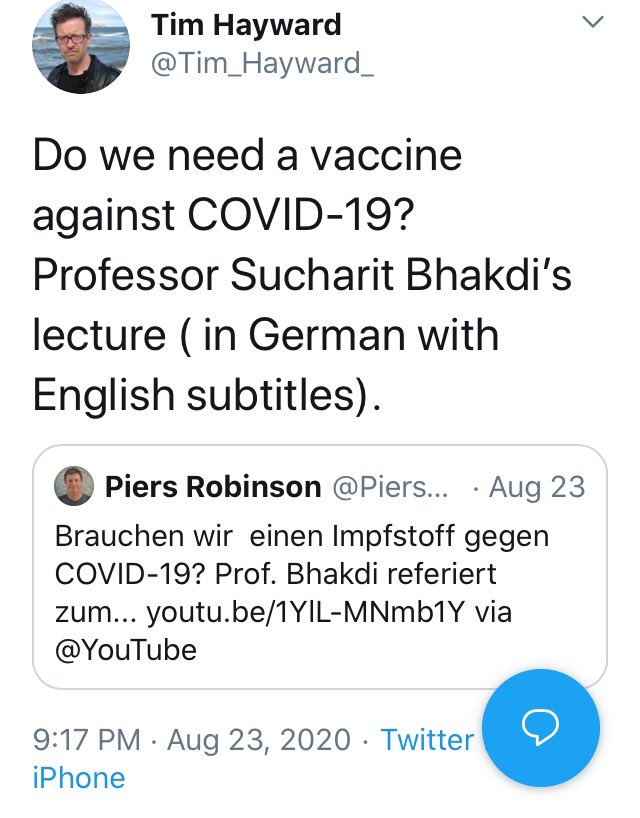 (Although the SPM seems increasingly focused on promoting a COVID denialist message too, along with their fellow chemical weapons truther Peter Hitchenss)