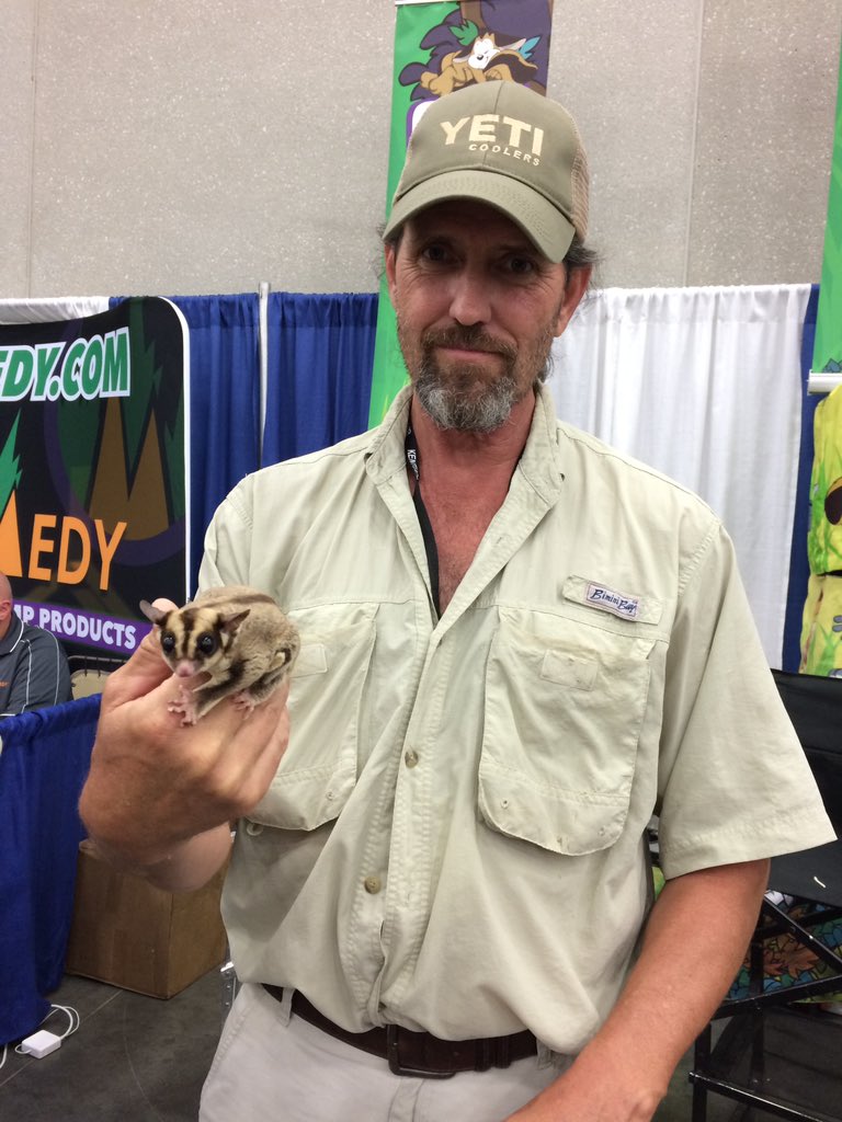 I wish I knew this sugar glider handler’s name, but he lives in my heart and mind for inspiring a great “awww” that I caught on tape.