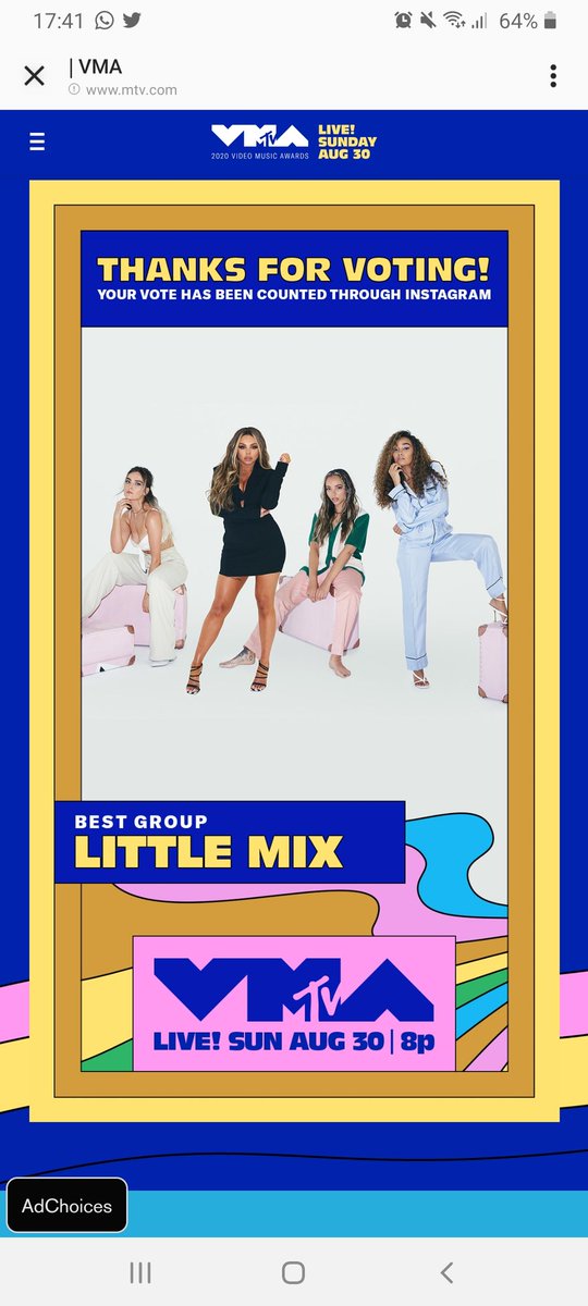 florianagrandee's tweet photo. @vmas @MTV #LittleMixVMAs https://t.co/S1F3ZhBh14