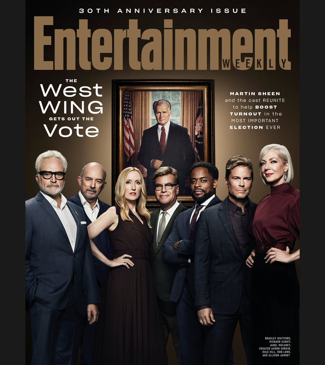 jan_novantuno's tweet image. Copertine belle bellissime: The West Wing.