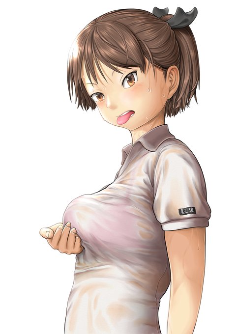 ポロ敷シャツ波
#艦これ #敷波 