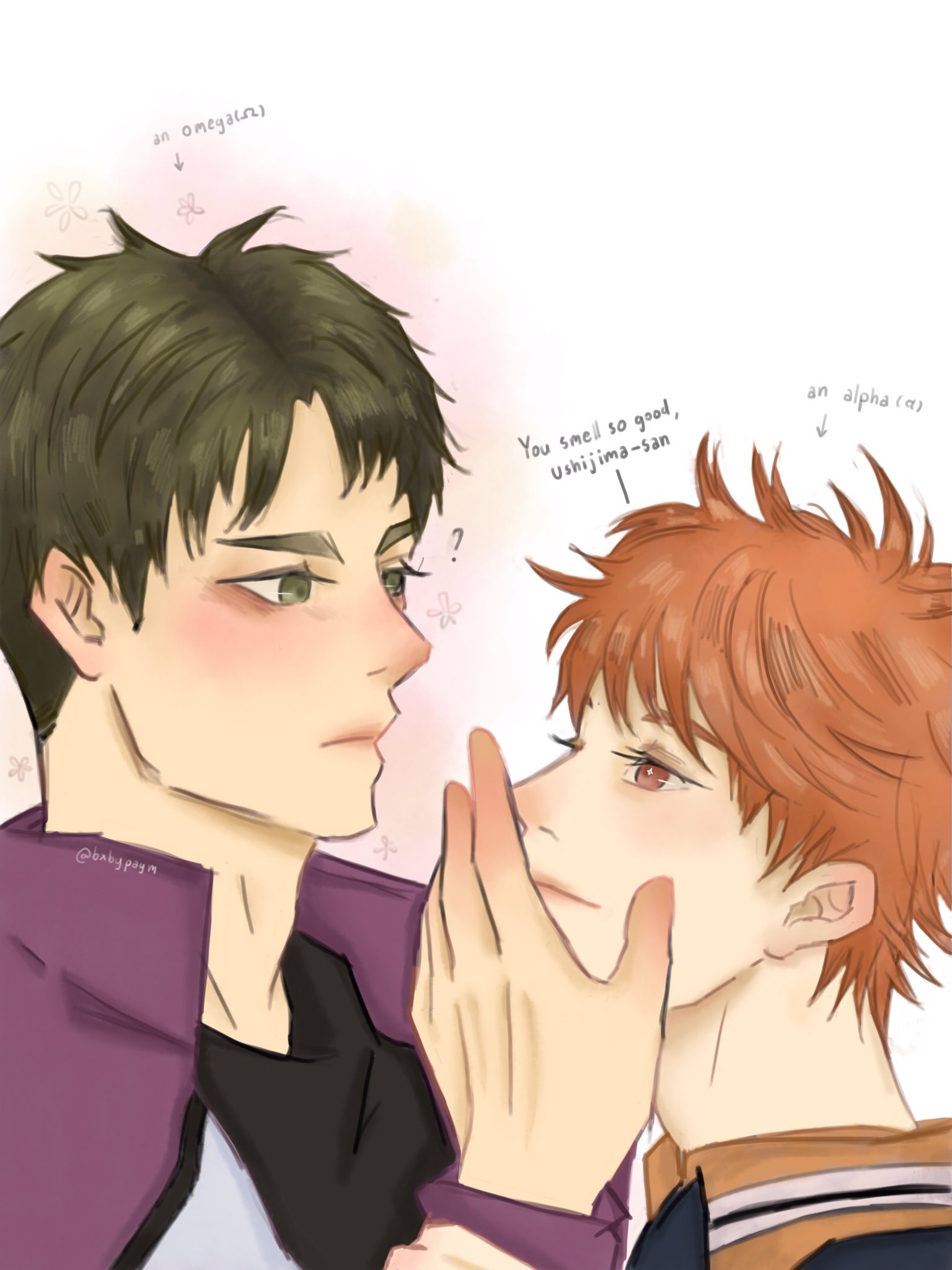 𝐭𝐫𝐢 on X: week 2 : scent #HinataAllWeekly (abo)  alpha hinata x omega  ushijima (in heat…) #hinaushi #ฮินะอุชิ t.cooiPXNets7H  X