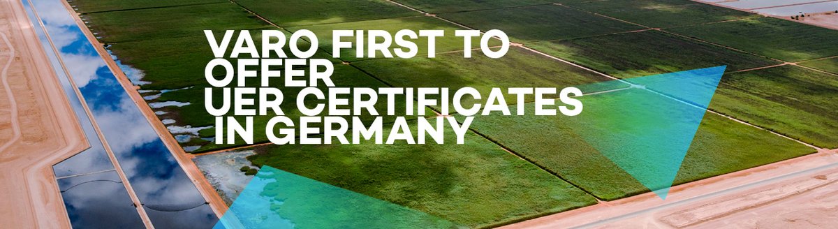 We’re collaborating in a newly-built water-treatment facility in Oman – and have just been awarded our first UER-certificates in #Germany! #energytransition