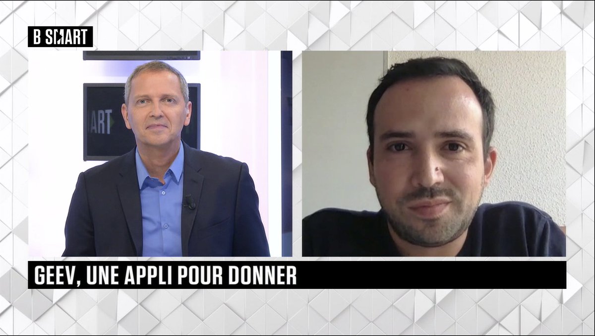 GeevOfficiel's tweet photo. Ce matin, Florian Blanc était l'invité de Thomas Hugues et @emiliekovacs dans l'émission Smart Impact sur @B_smart_tv pour présenter l’app #Geev et les impacts positifs du #don entre particuliers sur l’environnement👇 https://t.co/VYiroA2IcS
#economiecirculaire #techforgood #app https://t.co/r4KHmGnzd5