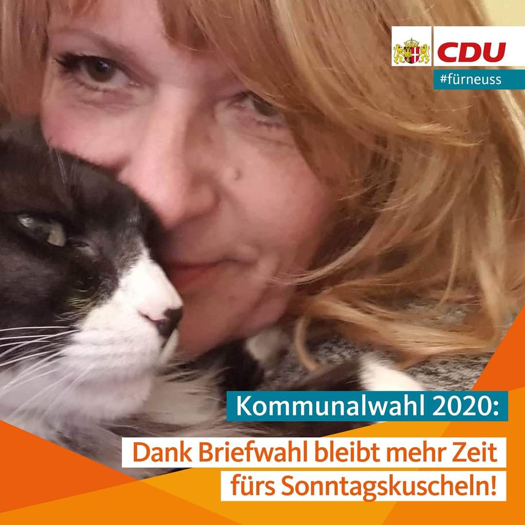 BetzDew's tweet photo. Wählen bequem von Zuhause per Briefwahl
#Kommunalwahl2020 #fürNeuss #CDUNeuss https://t.co/iyCzIafC83