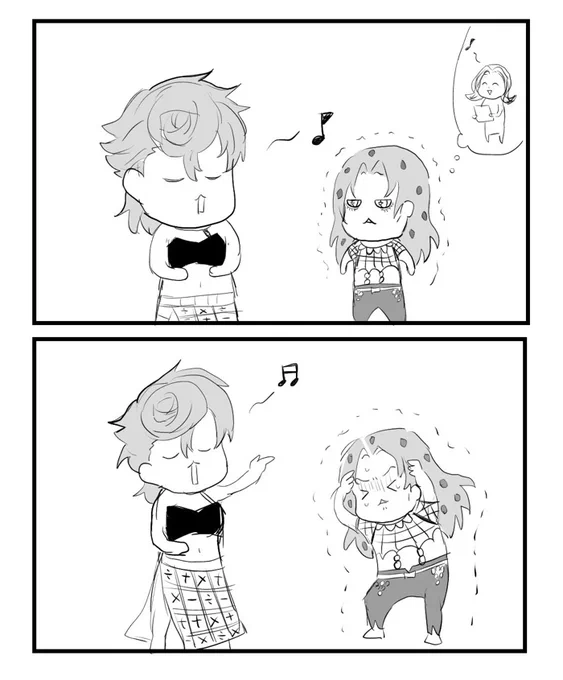 浅海さん(@asa_tate5b_)が私のツイートを見て描いてくれたディアドナっぽいピンク親子漫画
https://t.co/fQ5bMgsBLp https://t.co/ndOogG1pHC