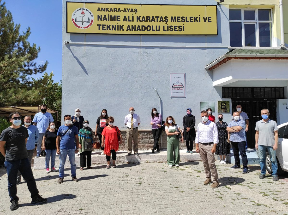 ayasilcemem's tweet photo. Bizler yuvamıza döndük sevgili öğrenciler... Sizleri bekliyoruz... #okullarıbirlikteacacağız 
@turanakpinar @tcmeb @ziyaselcuk @MemAnkara https://t.co/HWkVD9Wihb