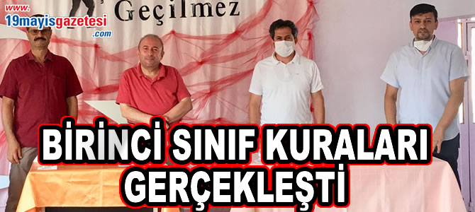 19mayisgazetesi.com/haber-birinci-…
19 Mayıs İlçesi Cumhuriyet İlkokulunda 1. sınıf öğrencileri için kuralar çekildi.