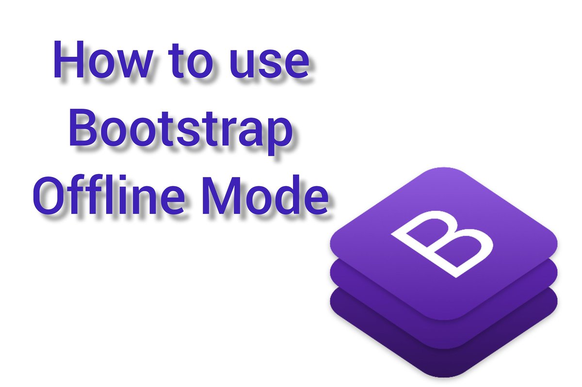 How to use Bootstrap Locally or Offline Mode in Your Web Project

Complete Tutorial available on my YouTube channel
youtu.be/xGt89kk4PDw
#Bootstrap #websites #webdevelopment #softwaredevelopment #offlinebootstrap