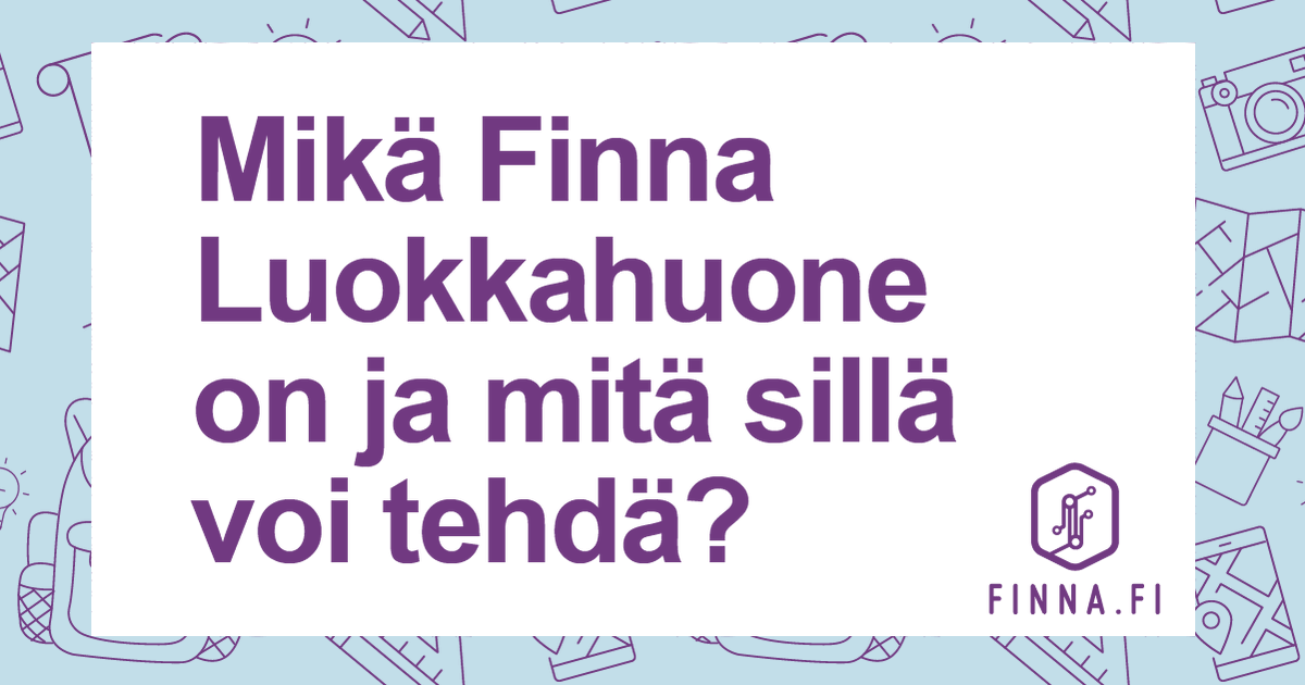 Finnafi's tweet photo. Miten Finna Luokkahuonetta voi hyödyntää opetuksessa? Vinkkejä tarjolla! Marja Manninen kertoo, miten hyödyntää Finna Luokkahuonetta esim. kuva-analyysin opettamisessa https://t.co/DC7xj9pEVy ja Kati Suomela esittelee tiedonhakukilpailua:  https://t.co/48WduTmees #opehommat https://t.co/jqeRFSW8KO