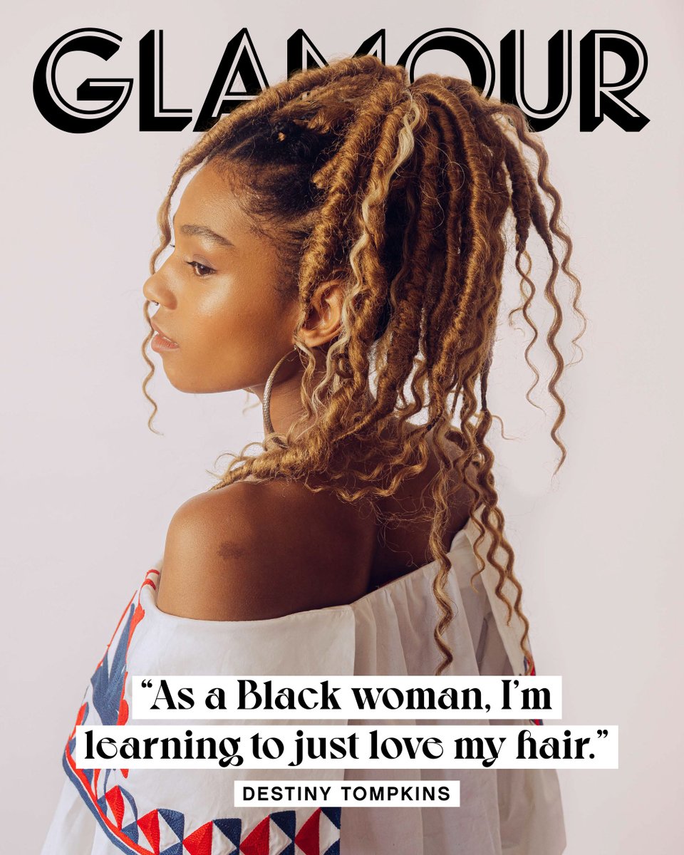 "As a Black woman, I'm learning to just love my hair." -Destiny Tompkins  http://glmr.co/C32QPI9   #OurHairIssue
