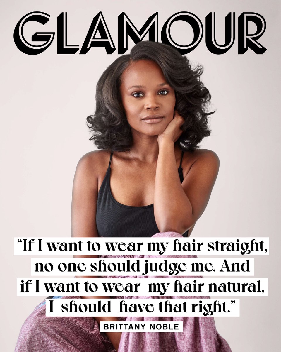 "If I want to wear my hair straight, no one should judge me. And if I want to wear my hair natural, I should have that right." -Brittany Noble  http://glmr.co/C32QPI9   #OurHairIssue