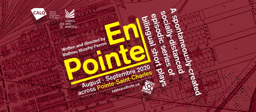 CurtainsUpTV's tweet photo. Tableau D'Hôte Theatre presents weekly #EnPointe social-distancing live theatre until Sep 27 🎭
https://t.co/dZNDDCtpiQ via @CurtainsUpTV #MTLtheatre #WeAreQcTheatre #Theatre #EnPointePSC https://t.co/qLkmPEQm5e