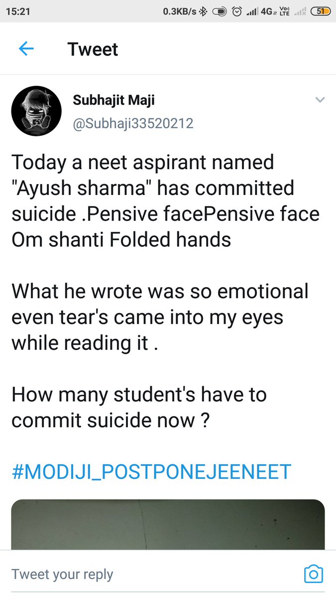 Amarjha003's tweet photo. @republic Arnab Goswami sir please have an attention please . What's going on sir please save our lives. We the students believe in you . Please have a look . Please sir do something. https://t.co/YMHSl2GeA0