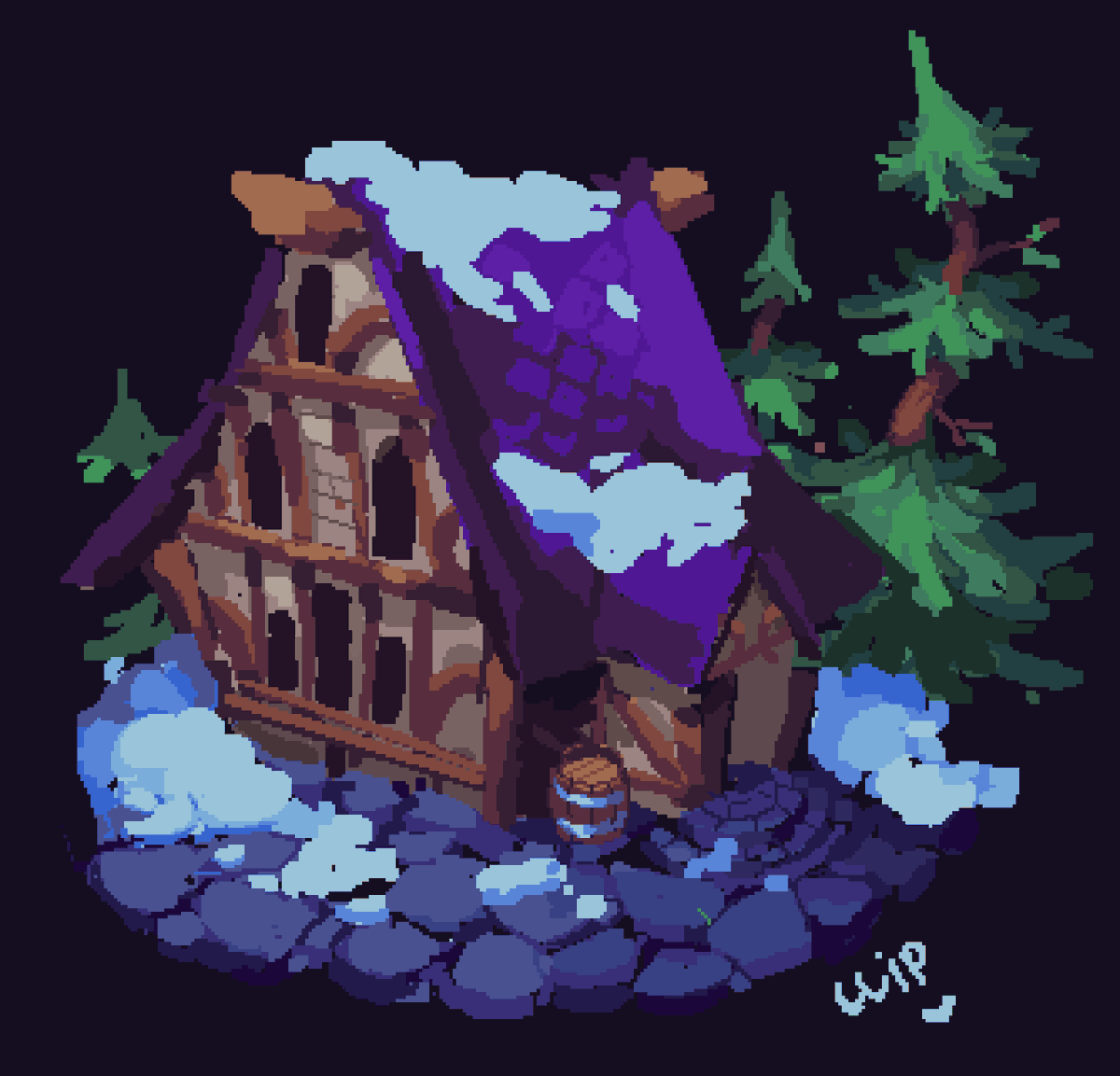 Hello. I am slowly trying to regain my drawing skills on weekends. #wip #pixelart

It's sad, but my medicines are almost not found in my city :( Two months later I return closer to home. I hope it will be even better (and with medicine haha)